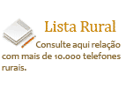 Lista Rural - Consulte aqui relação com mais de 10.000 telefones rurais.